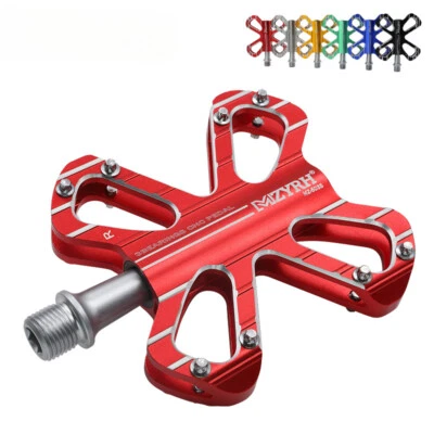 Bicycle Pedals 3 Sealed Bearings Road Bike Non-Slip Waterproof Bicycle Pedals - Image 1 of 4