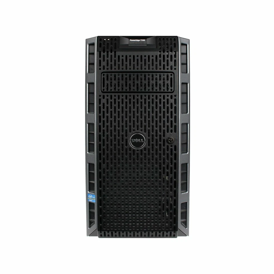 Dell PowerEdge T330 1 x E3-1220 V5 4 Core 3.00GHz 16GB RAM PERC H730 iDrac Ent - Image 1 of 1