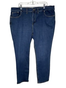 Encore by Idina Menzel Skinny Ankle Jeans A630947 Medium-Wash Blau Gr. 22W NEU - Bild 1 von 8
