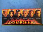 Armageddon Buena Vista 1998 Double-Sided Fold-Out Movie Poster 51.5" X 21"