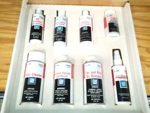 NOS Vintage Chevrolet Buick Olds Cad. Pontiac Car Care Sampler Kit 12345073 - Picture 1 of 4