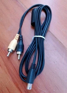 Canon PowerShot Mini USB To RCA AV Cable (Black, Yellow) for Digital Cameras - Picture 1 of 3