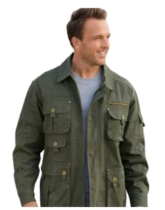Stone Creek military style Parka coat size Med New - Picture 1 of 9