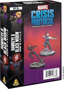 Atomic Mass Games Marvel Crisis Protocol: Hawkeye and Black Widow - Imagen 1 de 1