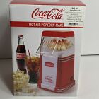 New Nostalgia Coca-Cola 8-Cup Hot Air Popcorn Maker Machine - RHP310COKE - NIB