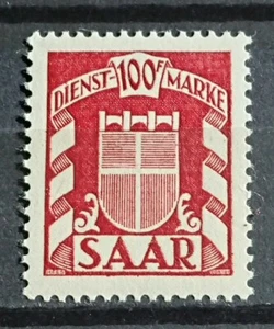 Sarre (Sous Occupation Française) Timbre De Service N° 38 / Neuf** / 1949 - Picture 1 of 1