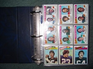 1977 TOPPS FOOTBALL NEAR COMPLETE SET LOT(519/528)w/STARS,RC's,HOF
