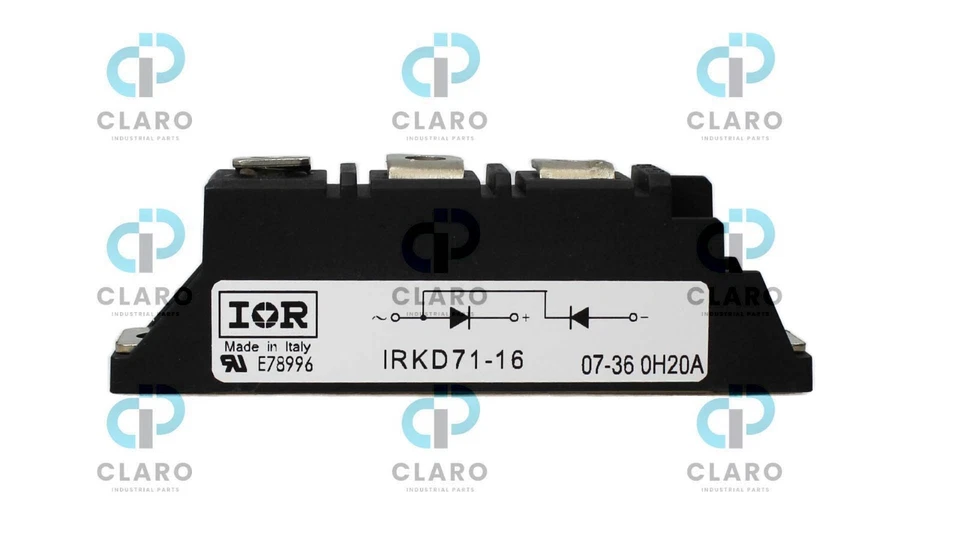 NEW IRKD71-16  STANDARD DIODE INTERNATIONAL RECTIVIER MODULE - Image 1 of 1