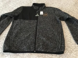 Giacca cappotto LAFC zip intera Antigua Fortune nuova L MLS calcio 104558 BELLO! - Foto 1 di 17