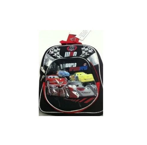 Mini Backpack - Disney - Cars - Lighting McQueenWorld Grand 10" Boys School Bags - Image 1 of 1