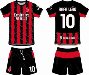 Completo Calcio Milan 26 Nome Numero Personalizzabili Gratis No Reso - Photo 1/1
