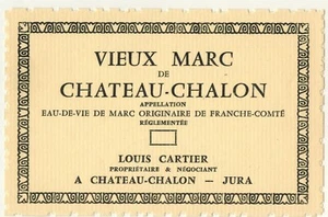 Etiquette vieux marc de Chateau-Chalon-L.Cartier-Jura-R.519 - Imagen 1 de 1