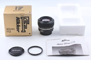 [👘TOP Mint Boxed w/Filter] Nikon Nikkor 50mm F1.2 Ai-S AIS MF Lens From Japan - Picture 1 of 9