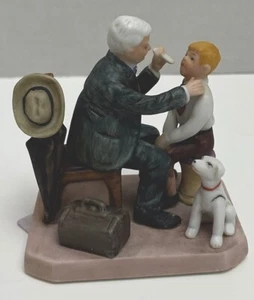 Vintage Figur 1984 ""Country Doctor"" von Norman Rockbell Geschenk Porzellan - Bild 1 von 5