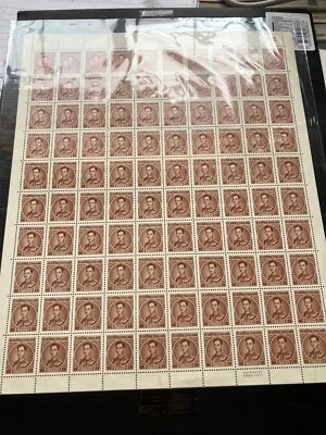 Tailandia # 399 King Bhumibol 15s Hoja de 100 MNH Foto 1 de 2