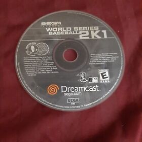 World Series Baseball 2K1 Old School Retro Video Game Sega Dreamcast Throwback 
