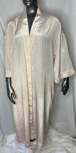 Christian Dior Robe Vintage Medium Shimmer Geometric Pockets Polyester Satin - Picture 1 of 21
