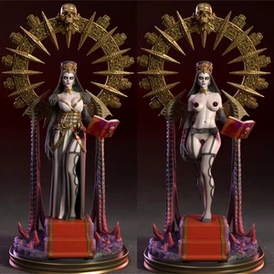 Figura de impresión 3D El Mensajero de la Muerte modelo escultura sin pintar GK kit en blanco - Imagen 1 de 14