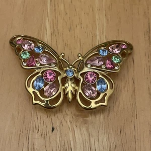 Nolan Miller Rhinestone Pin/Brooch - Picture 1 of 4