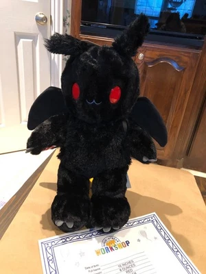 Pelúcia Build a Bear MOTHMAN tamanho normal completo / Nova - Imagem 1 de 4