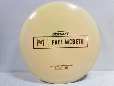 Discraft ESP Hades - Prototype - Paul McBeth Off White 173 grams - Image 1 of 4