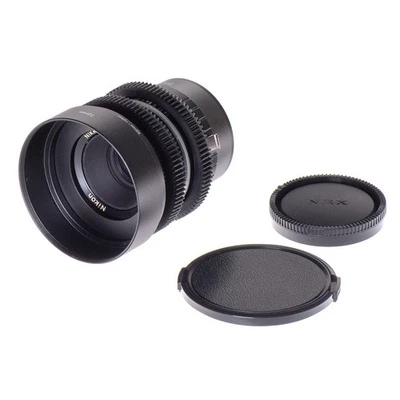 Nikon Nikkor 50mm F2 Cine Mod Prime Portrait Lens | Sony E-mount! - Image 1 of 4