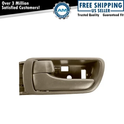 Manija de puerta interior izquierda marrón para Toyota Camry 2002-2006 Foto 1 de 2