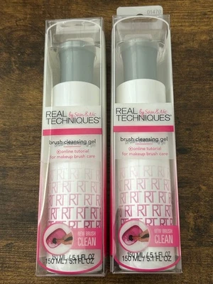 Real Techniques щетка очищающий гель макияж щетка очищающий уход 5,1 жидкой унции - 2 упаковки - Изображение 1 из 2