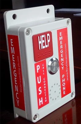 Emergency phone (pools ,parkings, ATM, Lifts) KING ADA Emergency,IP61 WATERPROOF - Image 1 of 4