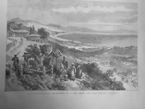1868 CAUCASE MER NOIRE SOUKOUM KALEH PEUPLE CIRCASSIEN 9 JOURNAUX ANCIENS - Foto 1 di 9