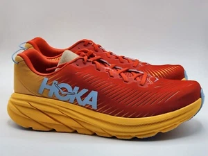 Hoka One One Rincon 3 Men's Running Shoes - Fiesta/Amber Yellow - US 12(2E) - Picture 1 of 7