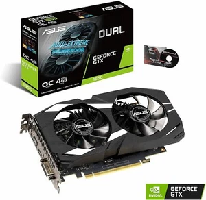 Dual Fan Model with ASUS NVIDIA GTX 1650 4G DUAL-GTX1650-O4G - Afbeelding 1 van 3