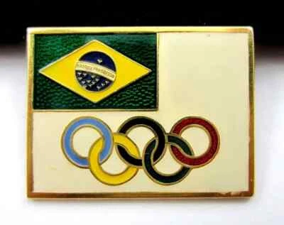 Rare Brazil NOC Olympic Committee Brasil 1980s Generic - Image 1 of 4