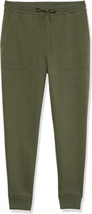 Pantalón para correr de lana lavada para hombre Goodthreads - verde oliva - pequeño - nuevo - Imagen 1 de 2