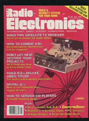 Винтажный лот радиоэлектроники журналы января-декабря 1986 года технологии стерео компьютеры - Изображение 1 из 4