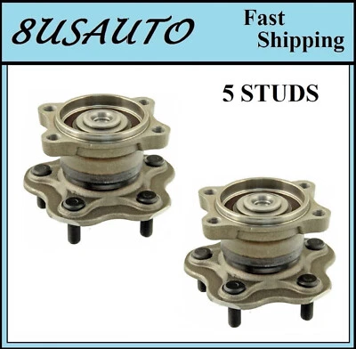 Conjunto de cojinete de cubo de rueda trasero para Nissan Quest 2004-2009 (par) Foto 1 de 3