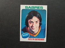 1975-76 Topps Hockey Card #216 Jocelyn Guevremont