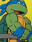 Vintage 6" Large Button w/ Stand Teenage Mutant Ninja Turtles TMNT 90s Leonardo