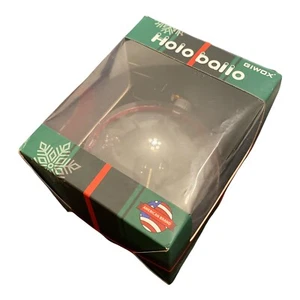 GIWOX 3D Hologram Christmas Ball Ornaments for Xmas Tree, 4.7'' Christmas Decora - Picture 1 of 6