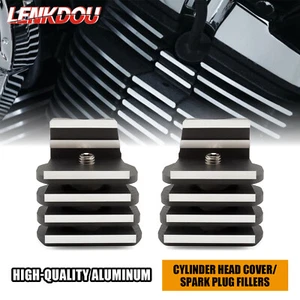 Aluminum Spark Plug Fillers For Harley Victory Cross Country Hammer Vegas Vision - Picture 1 of 8