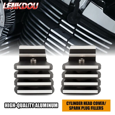 Aluminum Spark Plug Fillers For Harley Victory Cross Country Hammer Vegas Vision - Image 1 of 4