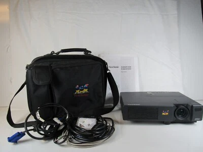 ViewSonic PJ501 3 Panel LCD Digital Multimedia Projector VPROJ25048-1W With Case - Image 1 of 4