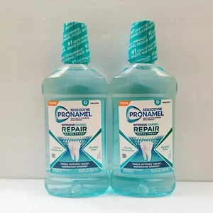 SENSODYNE PRONAMEL Intensive Enamel Repair Mouthwash, Extra Fresh 16.9oz -2 Pack - Picture 1 of 2