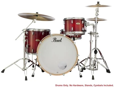 Pearl Session Studio Select Antique Crimson Burst 24x14/13x9/16x16 Drums Shells - Image 1 of 3