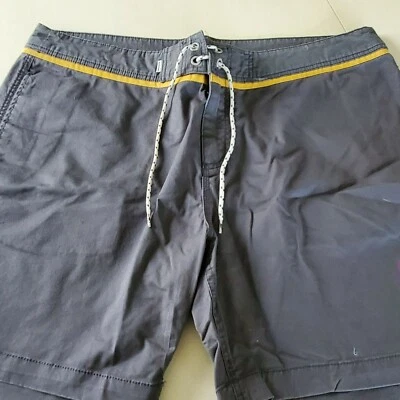 NUEVO HOMBRE TALLA 40 GRIS QUIKSILVER STREET BAÚL ESTAMPADO TABLA SHORTS Foto 1 de 4