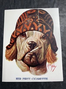 Impresión artística original Robert Dickey Dog C 1929 cómica - Imagen 1 de 2