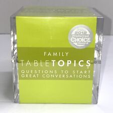 NEW Table Topics 'Family' Edition Questions To Start Great Family Conversations