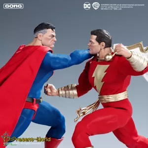 POP MART DC Comics: Kingdom Come Superman Shazam 1/12 action figure giocattolo in magazzino - Foto 1 di 24