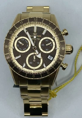 Invicta X Glycine Five Elements Swiss Ronda Z60 Caliber Men's Watch - 41mm, Gold - Image 1 of 4