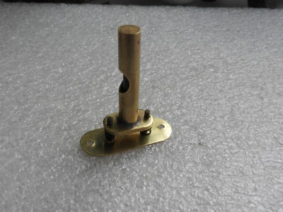 ANCIEN NIVEAU A BULLE EN LAITON POUR REGLE VERTICALE OUTIL A MAIN COLLECTION - Photo 1/4